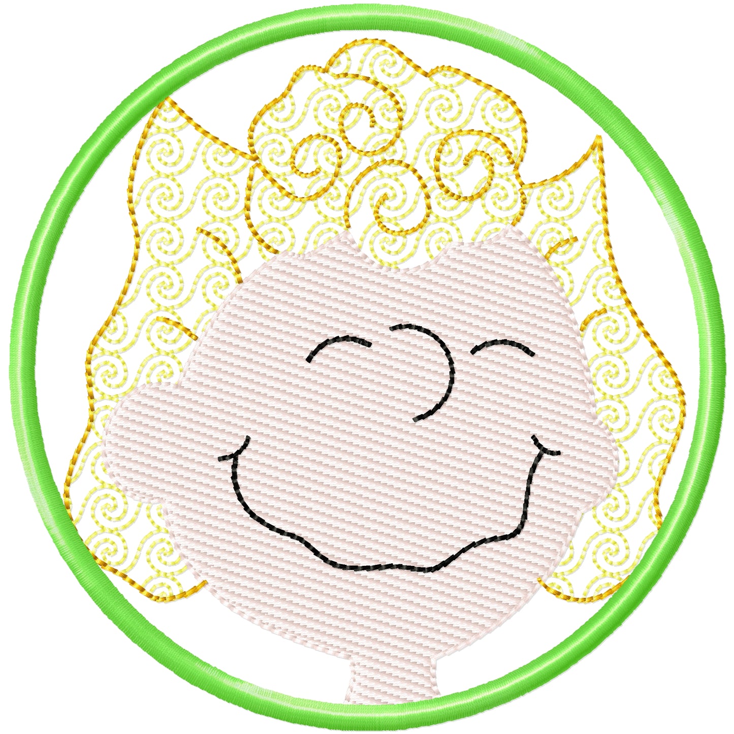 ITH CB 1 Coaster machine embroidery design