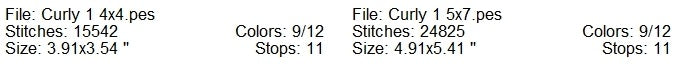 Curly the snow girl machine embroidery design 2 sizes