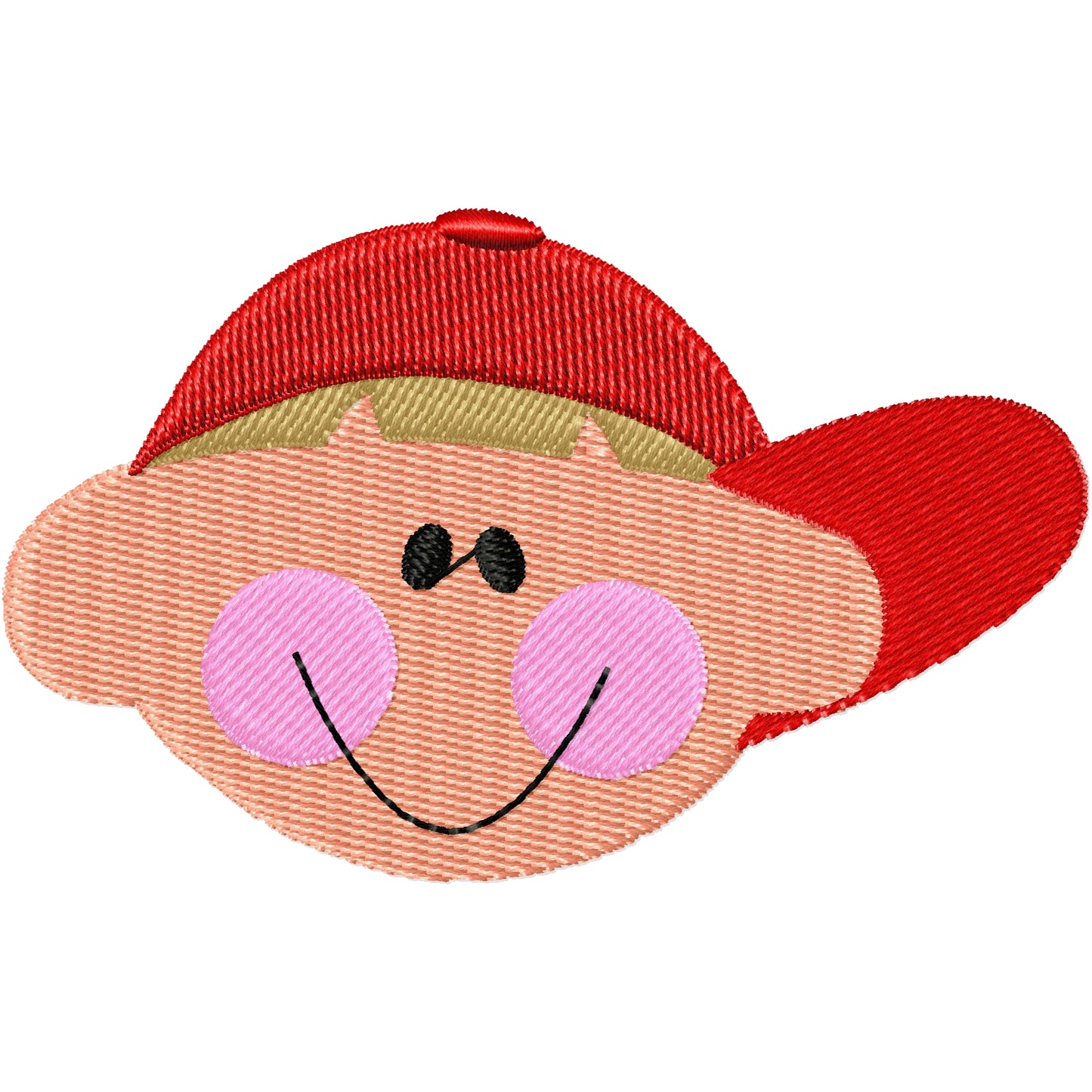 A great boy ball player machine embroidery design