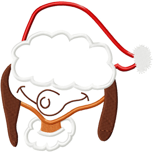 Big hat max applique machine embroidery design