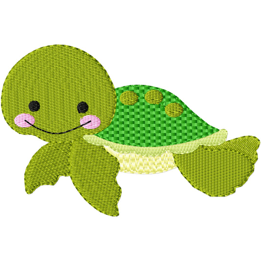 Baby turtle 1 machine embroidery design