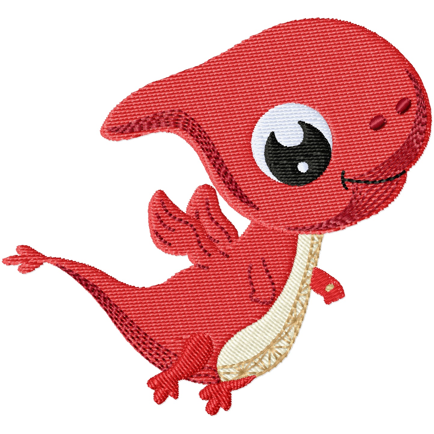 Dino baby 1 machine embroidery design