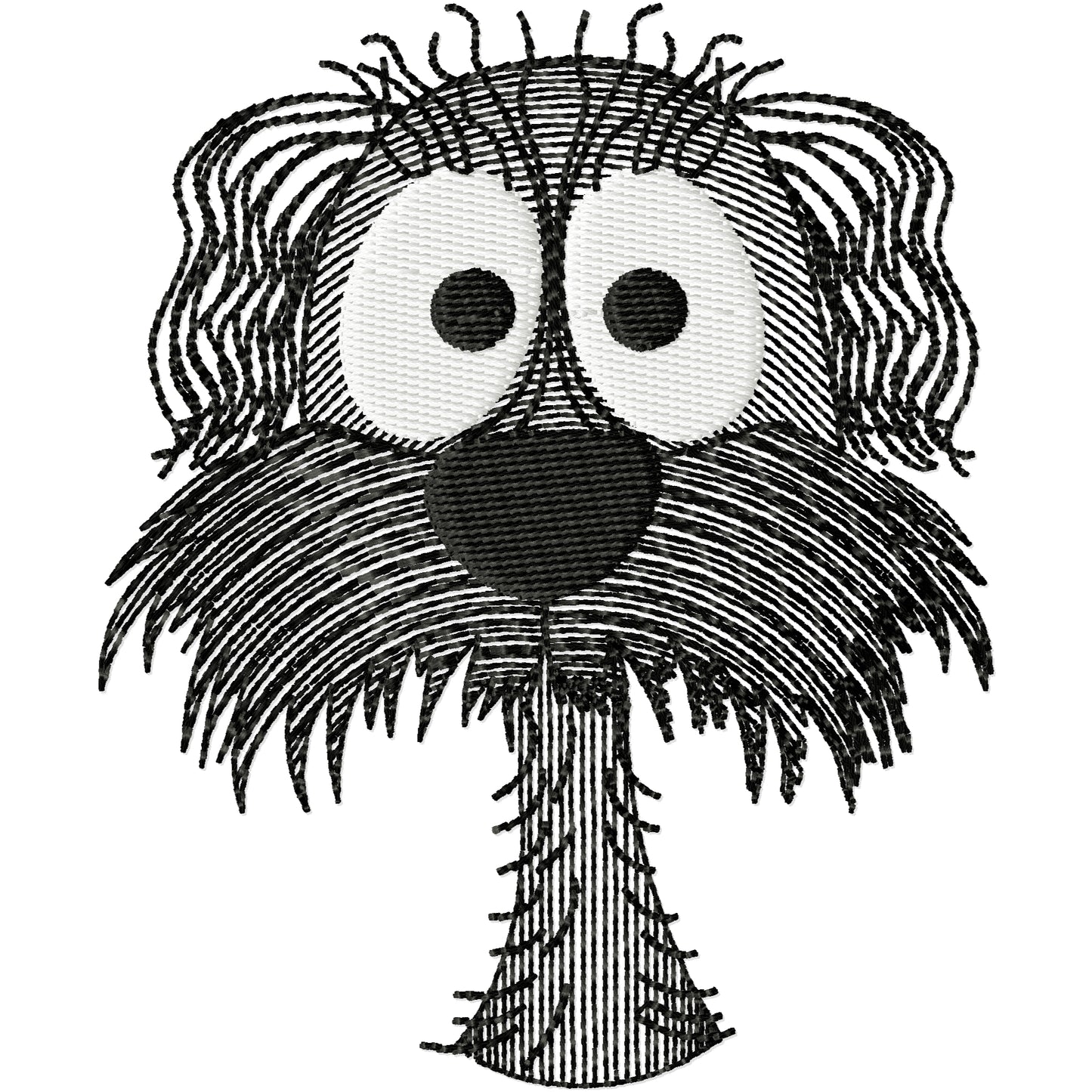 Junk yard dog 1 machine embroidery design