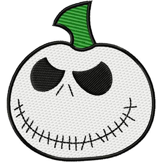 New pumpkin Jack Halloween machine embroidery design