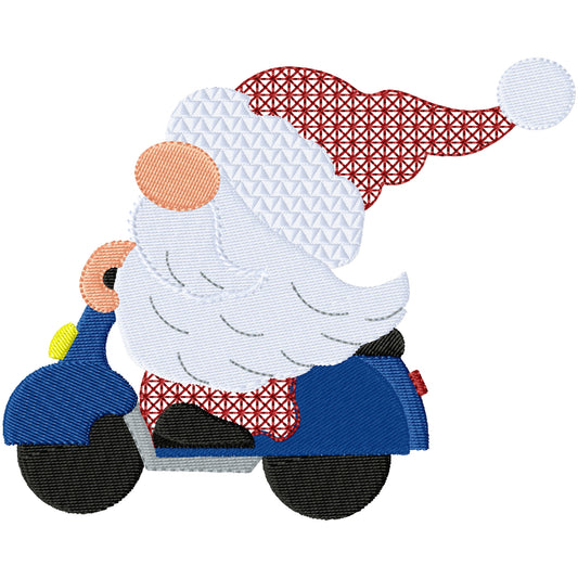 Santa table runner 3 machine embroidery design 3 sizes