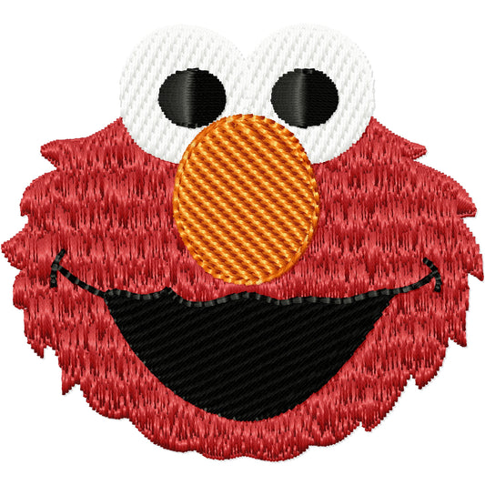 Tiny Elmo machine embroidery design